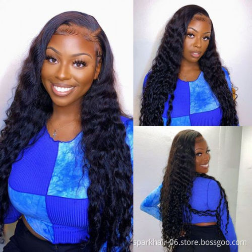 100% raw virgin brazilian human hair wave bundles , remy brazilian human hair bundles , loose Deep curly body wave virgin hair